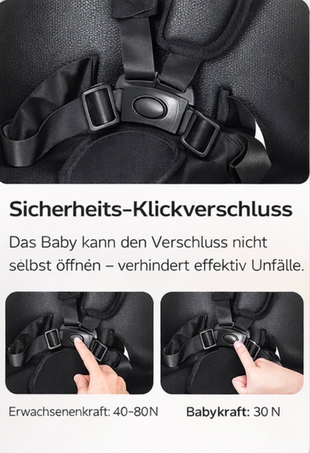 3-in-1 Baby Kinderwagen mit Babyschale – Luxus Stroller für Neugeborene & Kleinkinder