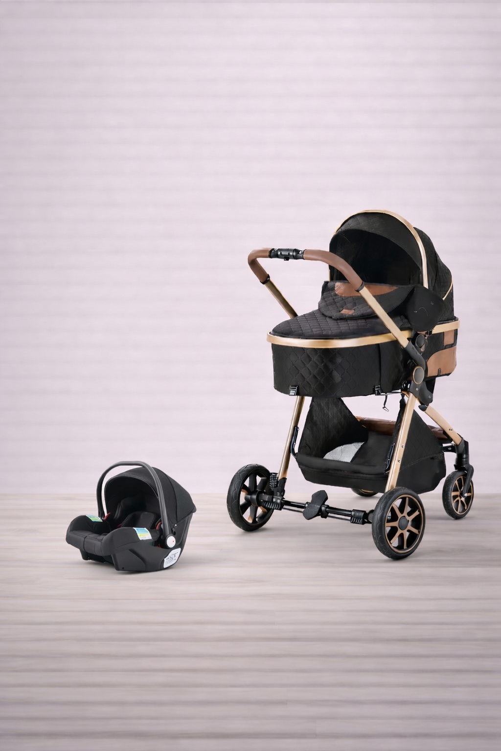 Nestino 3-in-1 Kombikinderwagen – Geborgenheit von Geburt an
